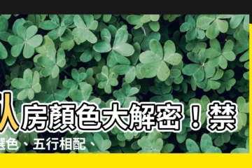 【卧房顏色】卧房顏色大解密！禁忌選色、五行相配、旺財旺運一次看！