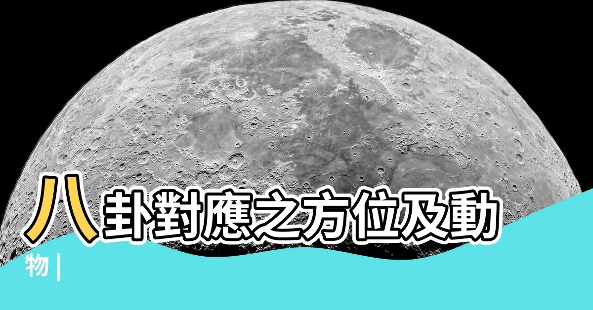 【八卦對應】八卦對應之方位及動物 |
