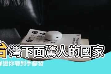 【台灣下面的國家】台灣下面驚人的國家，保證你嚇到手腳發抖！