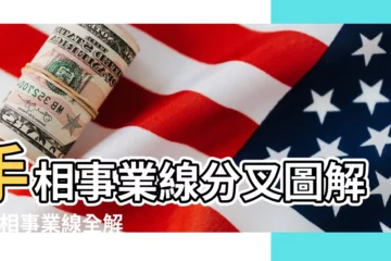 【事業線分叉往小拇指】手相事業線分叉圖解 |手相事業線全解 |手相介紹 |