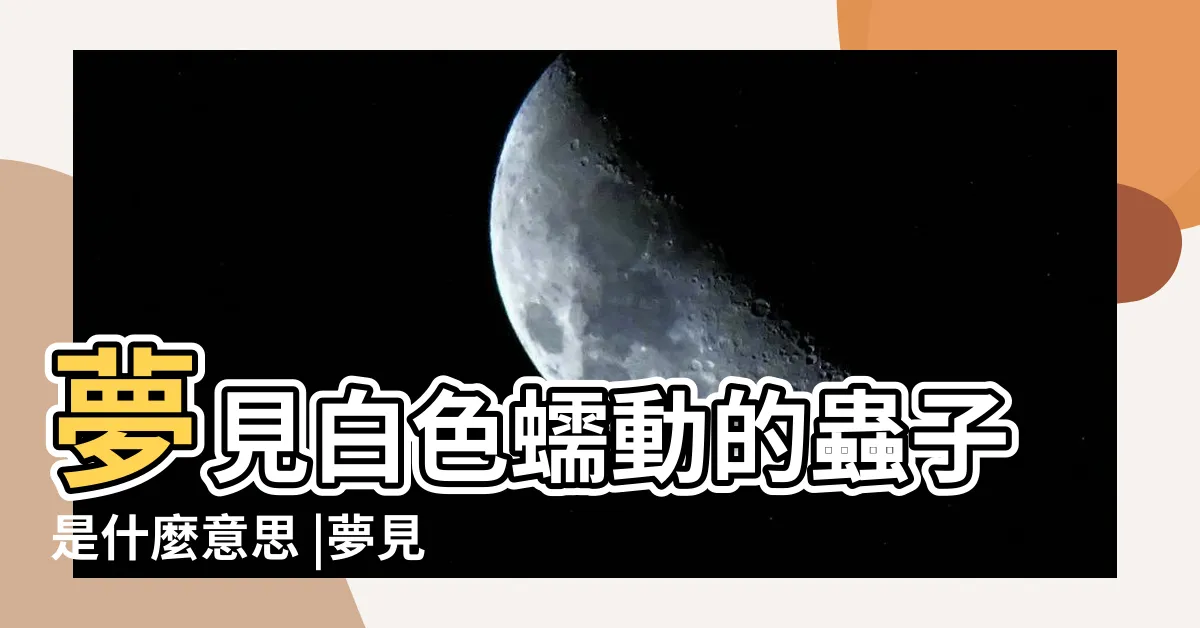 【夢見白色蠕動的蟲】夢見白色蠕動的蟲子是什麼意思 |夢見白色蠕動的蟲子是什麼寓意 |夢見白色的蠕蟲 |