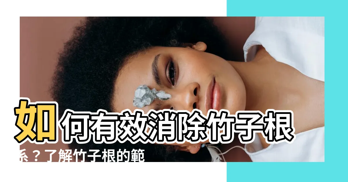 【竹子的根】如何有效消除竹子根系？瞭解竹子根的範圍和類型