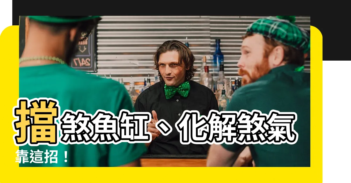 【擋煞金魚】擋煞魚缸、化解煞氣靠這招！