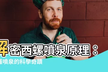 【西螺噴泉原理】解密西螺噴泉原理：希羅噴泉的科學奇蹟