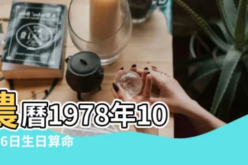 【陽曆1978年十月十六日生算命】農曆1978年10月16日生日算命 |農曆1978年10月16日八字生日算命 |1978年10月16日出生時間看命運 |