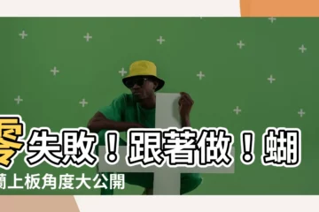 【蝴蝶蘭上板角度】零失敗！跟著做！蝴蝶蘭上板角度大公開