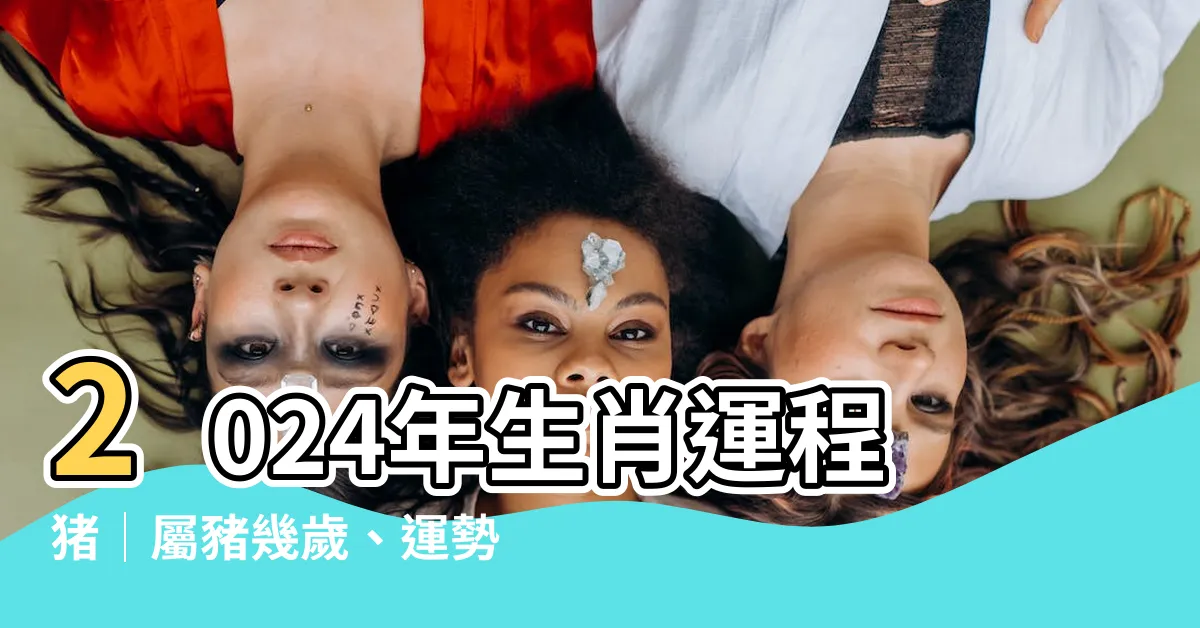 【2024年生肖運程豬】2024年生肖運程豬│屬豬幾歲、運勢反覆、點燃幸運！