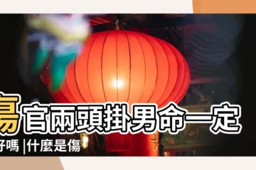【男命天干兩頭傷官】傷官兩頭掛男命一定不好嗎 |什麼是傷官 |男命帶兩個傷官 |