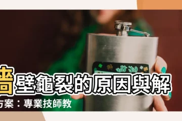 【牆壁龜裂原因】牆壁龜裂的原因與解決方案：專業技師教你DIY修補！