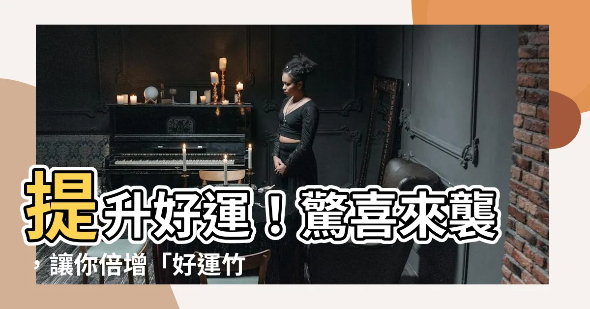 【好運竹】提升好運！驚喜來襲，讓你倍增「好運竹」富貴氣息