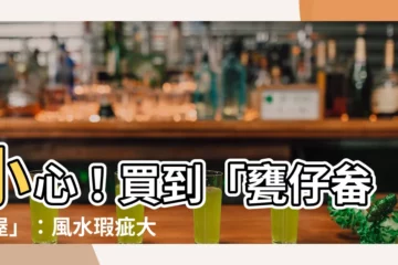 【甕仔畚箕屋】小心！買到「甕仔畚箕屋」：風水瑕疵大公開