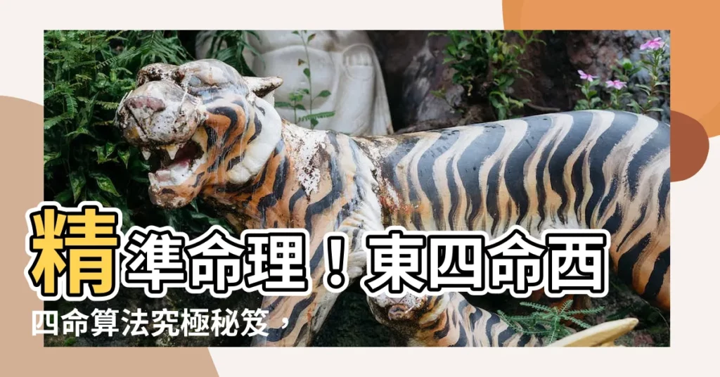 【東四命西四命算法】精準命理！東四命西四命算法究極秘笈，輕鬆揭開你的命局玄機