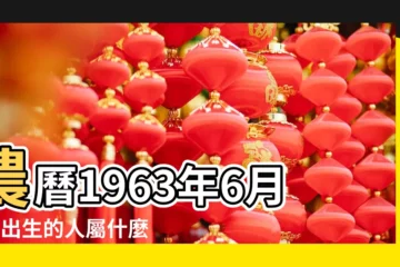 【1963年6月1曰出生是什麼星座】農曆1963年6月1日出生的人屬什麼星座 |1963年6月1日是什麼星座 |1963年6月1日生日看命運 |