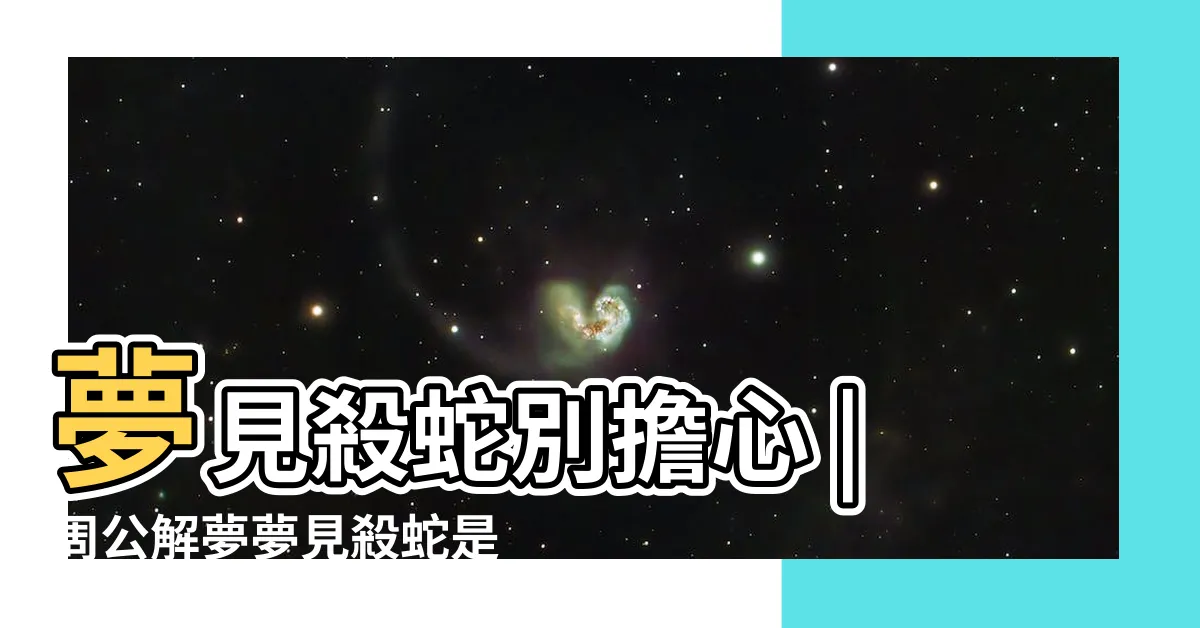 【夢見殺死蛇】夢見殺蛇別擔心 |周公解夢夢見殺蛇是什麼意思做夢夢到殺蛇代表什麼 |這些好事即將登門拜訪 |