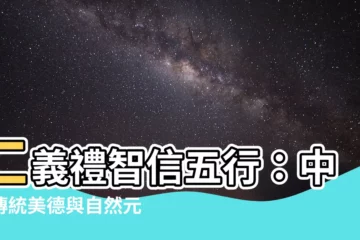 【仁義禮智信五行】仁義禮智信五行：中國傳統美德與自然元素的奧妙