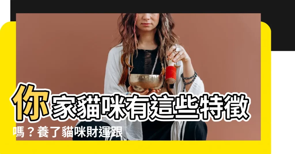 【貓帶財】你家貓咪有這些特徵嗎？養了貓咪財運跟著旺！
