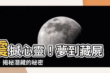 【夢到藏屍體】震撼心靈！夢到藏屍體，揭秘潛藏的秘密