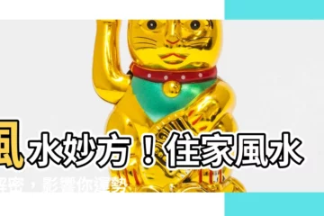 【風水對人的影響】風水妙方！住家風水大解密，影響你運勢的關鍵