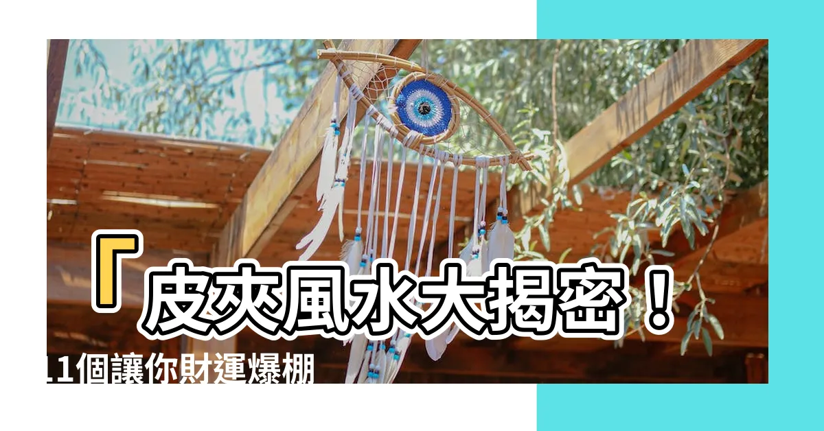 【皮夾 風水】「皮夾風水大揭密！11個讓你財運爆棚的選擇」