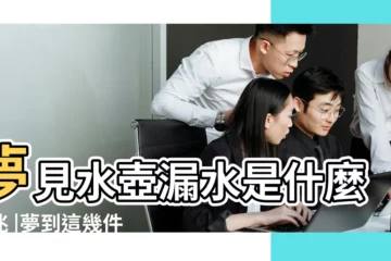 【夢見用熱水瓶接開水】夢見水壺漏水是什麼徵兆 |夢到這幾件事 |預示著計劃落空 |