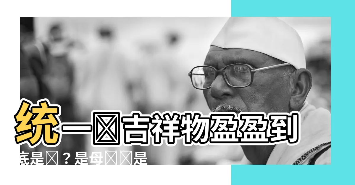 【統一獅吉祥物盈盈】統一獅吉祥物盈盈到底是誰？是母獅還是公獅？