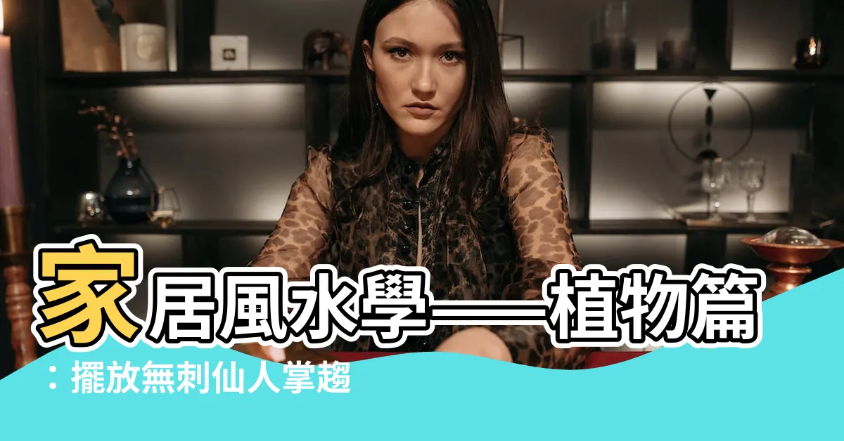 【無刺仙人掌風水】家居風水學⸺植物篇：擺放無刺仙人掌趨吉避兇