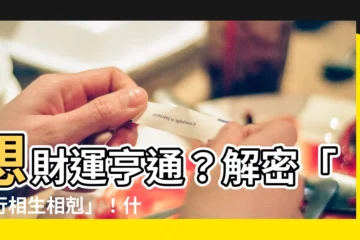 【什麼生木】想財運亨通？解密「五行相生相剋」！什麼能生木？