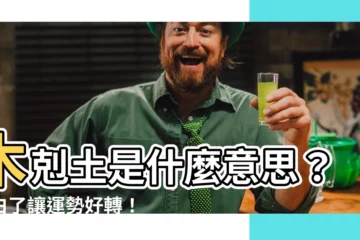 【木剋土 意味】木剋土是什麼意思？明白了讓運勢好轉！