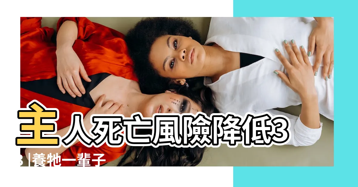 【養寵物好處】主人死亡風險降低33 |養牠一輩子 |寵物為身心帶來的8大好處 |