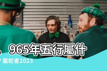 【1965年五行屬什麼】1965年五行屬什麼？屬蛇者2023年每月運勢大公開！