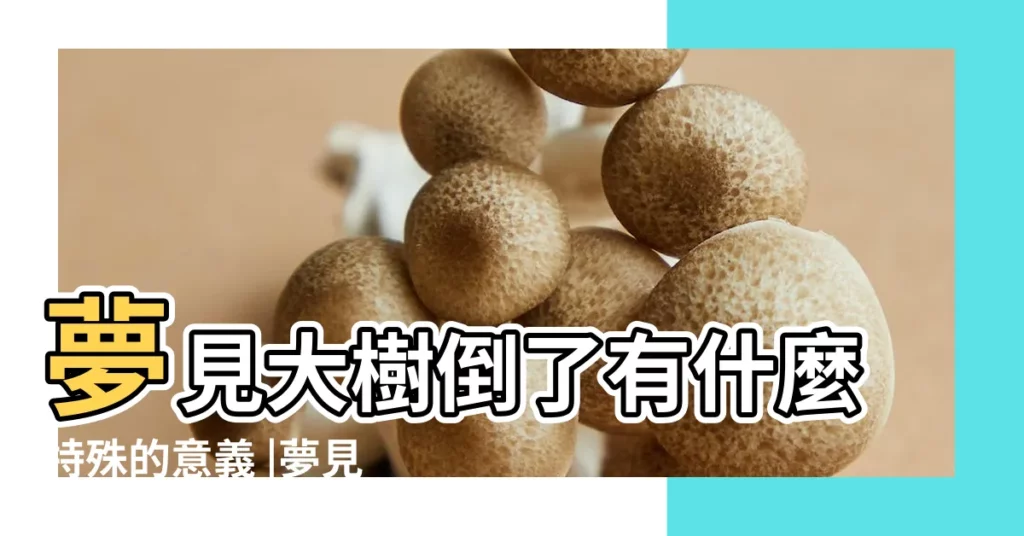 夢見大樹倒了有什麼特殊的意義 |夢見大樹倒了 |周公解夢 |【周公解夢倒了大樹】