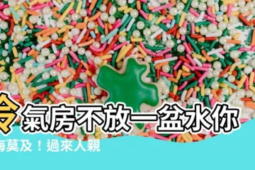 【冷氣房放一盆水】冷氣房不放一盆水你後悔莫及！過來人親曝驚人真相