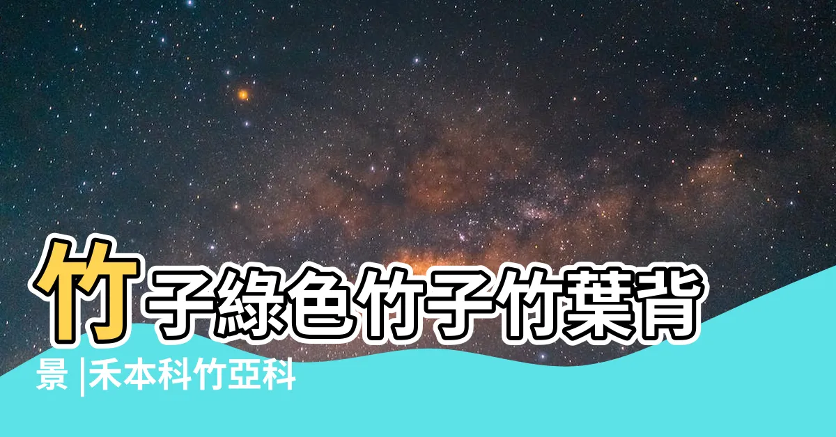 【竹子圖片】竹子綠色竹子竹葉背景 |禾本科竹亞科植物 |你知道嗎 |