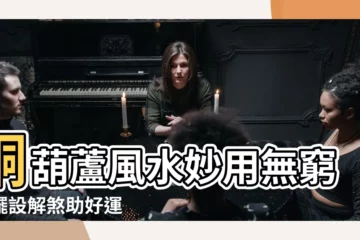 【銅葫蘆風水】銅葫蘆風水妙用無窮：擺設解煞助好運