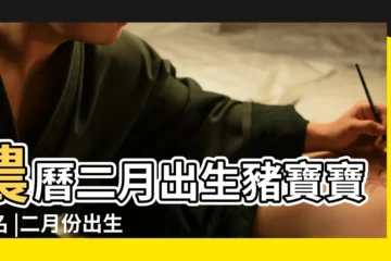 【豬年二月出生的名字】農曆二月出生豬寶寶男名 |二月份出生的屬豬的男寶寶取什麼名字響亮帶寓意 |豬年農曆二月出生寶寶如何起名字好 |