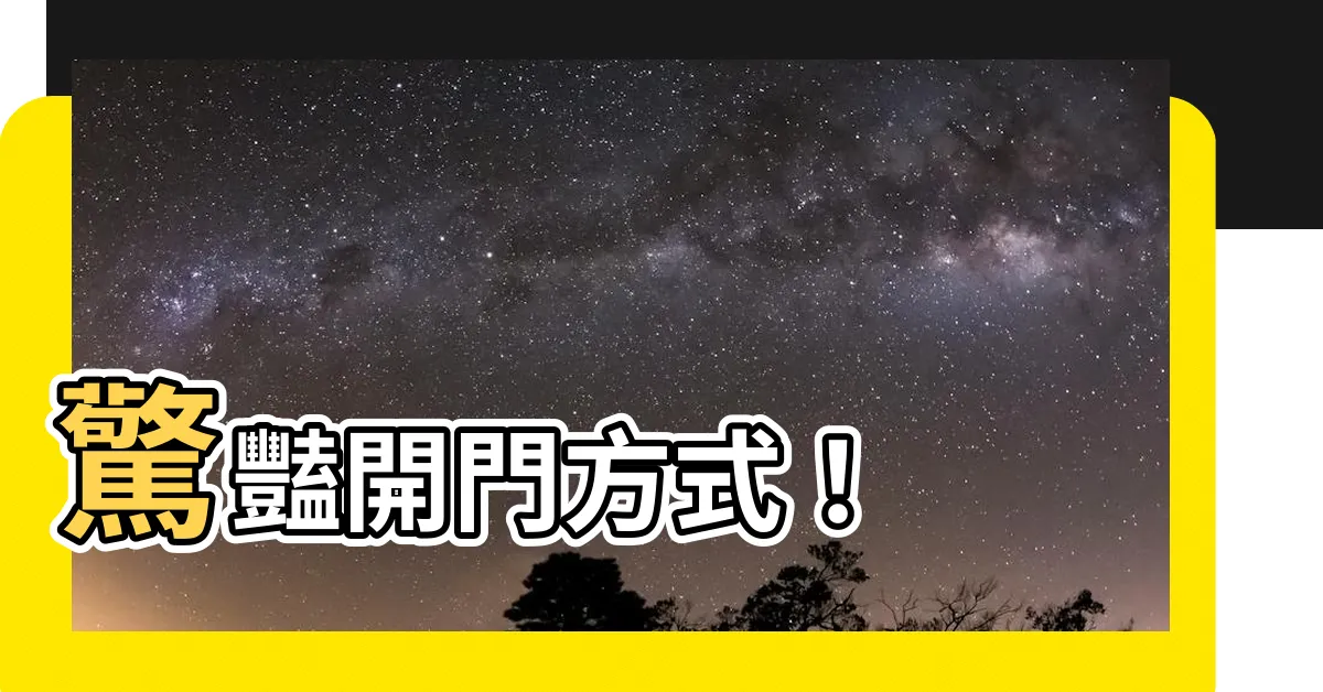 【院子大門】驚豔開門方式！