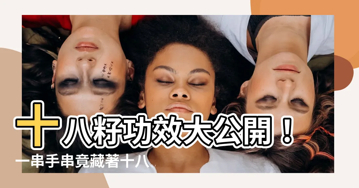 【十八籽功效】十八籽功效大公開！一串手串竟藏著十八種強大力量