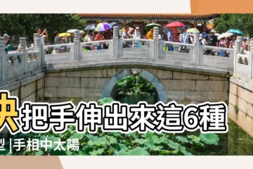 【無名指下方手掌凹陷】快把手伸出來這6種手型 |手相中太陽丘凹陷 |非常容易招惹到小人 |