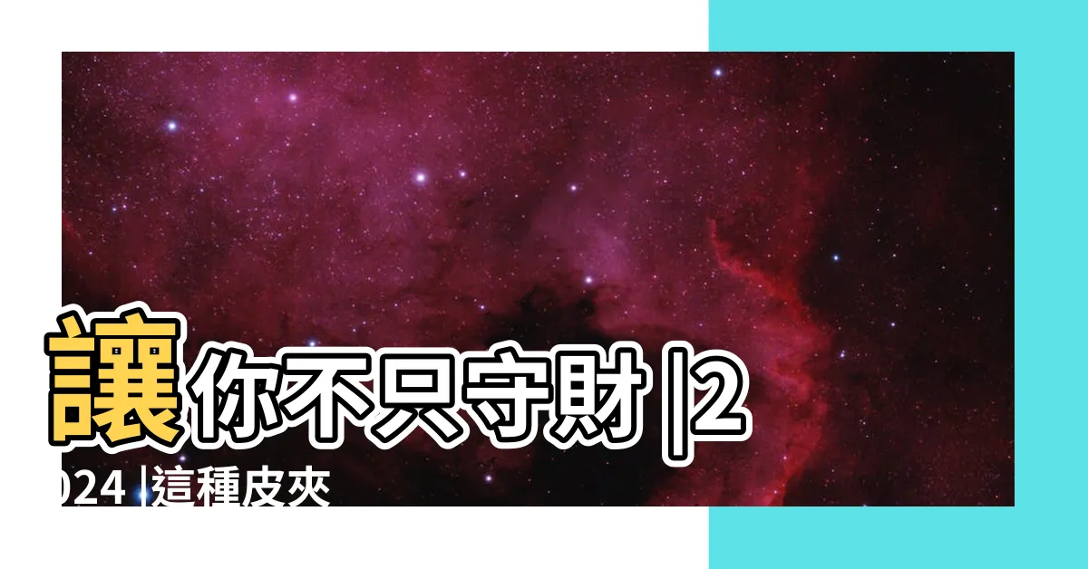 【皮夾破掉 漏財】讓你不只守財 |2024 |這種皮夾最招財 |