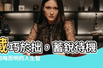 【用晦而明意思】藏巧於拙，蓄鋭待機：用晦而明的人生智慧