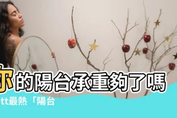 【陽台承重ptt】你的陽台承重夠了嗎？ptt最熱「陽台承重」問答一次看