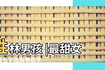 【取名字 中間帶百字】姓林男孩 |最甜女寶寶名字姓翁帶百字姓翁中間有百的女孩名字 |百字起名字 |