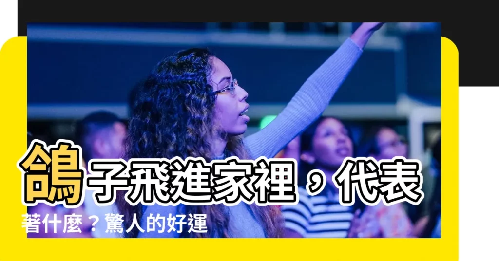 【鴿子飛進家裡代表什麼】鴿子飛進家裡，代表著什麼？驚人的好運徵兆！