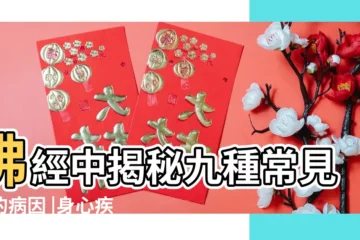 【身體不好的佛教原因】佛經中揭秘九種常見病的病因 |身心疾病 |p004 |
