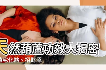 【天然葫蘆功效】天然葫蘆功效大揭密！鎮宅化煞、招財添福，風水擺設不可不知
