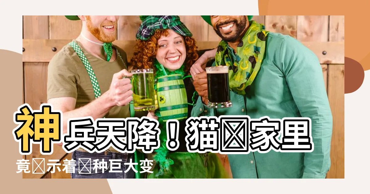 【貓進家裏】神兵天降！貓進家裏竟預示着這種巨大變革！