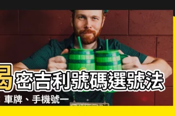【吉利號碼】揭密吉利號碼選號法則：車牌、手機號一網打盡