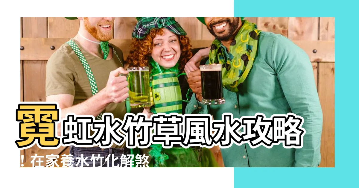 【霓虹水竹草風水】霓虹水竹草風水攻略！在家養水竹化解煞氣招財運