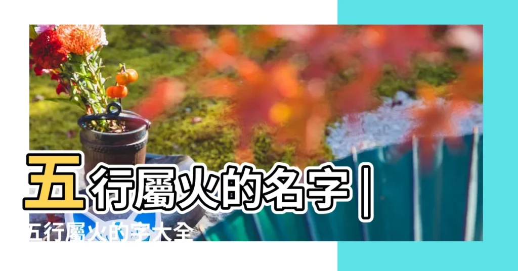 五行屬火的名字 |五行屬火的字大全 |姓火的男孩起名 |【火姓名字打分名字的】