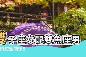 【雙子座女和雙魚座男的愛情運勢】雙子座女配雙魚座男 |保持甜蜜關係5 |保持甜蜜關係方法 |